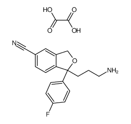 Didesmethylcitalopram oxalate Structure