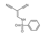 N-(2,2-dicyanoethenyl)benzenesulfonamide Structure