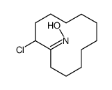 N-(2-chlorocyclododecylidene)hydroxylamine Structure