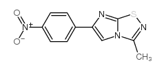 3-Methyl-6-(4-nitro-phenyl)-imidazo[1,2-d][1,2,4]thiadiazole structure