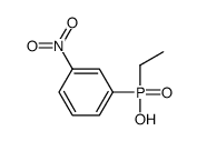 ethyl-(3-nitrophenyl)phosphinic acid结构式