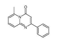 6-methyl-2-phenylpyrido[1,2-a]pyrimidin-4-one结构式