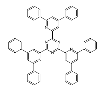 2,4,6-tris(4,6-diphenylpyridin-2-yl)-1,3,5-triazine结构式