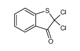 2,2-dichloro-benzo[b]thiophen-3-one结构式