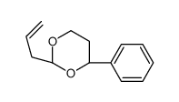 (2R,4R)-4-phenyl-2-prop-2-enyl-1,3-dioxane Structure