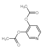 3,4-Pyridinediol,diacetate(ester)(9CI) Structure