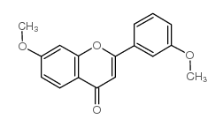 7,3'-DIMETHOXYFLAVONE结构式