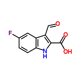 5-Fluoro-3-formyl-1H-indole-2-carboxylic acid图片