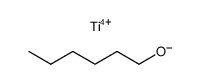 orthotitanic acid tetrahexyl ester结构式