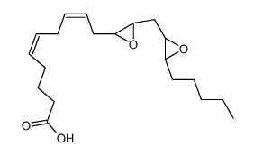 (5Z,8Z)-10-(3-((3-pentyloxiran-2-yl)methyl)oxiran-2-yl)deca-5,8-dienoic acid Structure