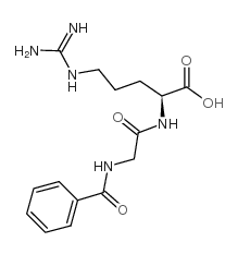 Hippuryl-Arg-OH structure