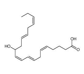 12-hydroxy-5,8,10,14,17-eicospentaenoic acid Structure