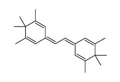 1,5,6,6-tetramethyl-3-[2-(3,4,4,5-tetramethylcyclohexa-2,5-dien-1-ylidene)ethylidene]cyclohexa-1,4-diene Structure