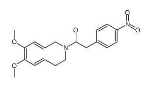 N-(4-[2-(3,4-dihydro-1H-isoquinolin-2-yl)ethyl]phenyl)-2-nitrobenzamide picture