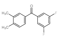 (3,5-difluorophenyl)-(3,4-dimethylphenyl)methanone图片