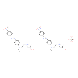 [2-[[4-[(2-chloro-4-nitrophenyl)azo]phenyl]ethylamino]ethyl](2-hydroxypropyl)dimethylammonium sulphate picture