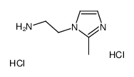 2-(2-Methyl-1H-imidazol-1-yl)ethanamine dihydrochloride structure