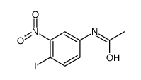 N-(4-碘-3-硝基苯基)乙酰胺结构式