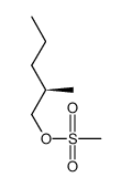 (R)-2-methylpentyl methanesulfonate Structure