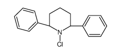 (2R,6S)-1-chloro-2,6-diphenylpiperidine结构式