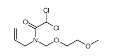 2,2-dichloro-N-(2-methoxyethoxymethyl)-N-prop-2-enylacetamide Structure