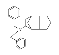 4,7-Methano-1H-inden-5-amine, octahydro-N,N-bis(phenylmethyl) Structure