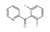 2-(2,6-DIFLUOROBENZOYL)PYRIDINE Structure