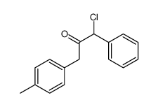 1-chloro-3-(4-methylphenyl)-1-phenylpropan-2-one Structure