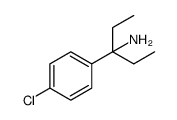 Benzenemethanamine, 4-chloro-α,α-diethyl Structure