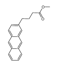 methyl 4-(2-anthryl)butanoate结构式