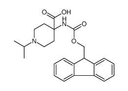 4-Piperidinecarboxylic acid, 4-[[(9H-fluoren-9-ylmethoxy)carbonyl]amino]-1-(1-methylethyl)图片