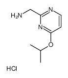 (4-propan-2-yloxypyrimidin-2-yl)methanamine Structure