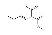 (E)-3-methoxycarbonyl-2,6-dimethylhepta-1,4-diene Structure