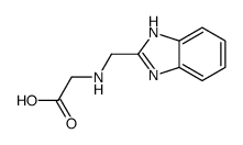 N-(1H-Benzimidazol-2-ylmethyl)glycine结构式