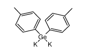 di(p-tolyl)germylenedipotassium结构式