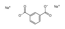 1,3-Benzenedicarboxylic acid, disodium salt结构式