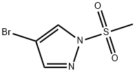 1-(甲磺酰基)-4-溴-1H-吡唑图片