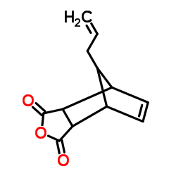 7-allylbicyclo[2.2.1]hept-5-ene-2,3-dicarboxylic anhydride结构式