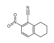 5,6,7,8-四氢-2-硝基萘-1-甲腈结构式