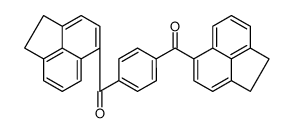 [4-(1,2-dihydroacenaphthylene-5-carbonyl)phenyl]-(1,2-dihydroacenaphthylen-5-yl)methanone结构式