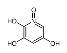 2,3,5-Pyridinetriol,1-oxide(9CI) structure