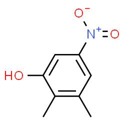 2,3-Xylenol,5-nitro- (6CI) Structure