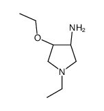 (3S,4S)-4-ethoxy-1-ethylpyrrolidin-3-amine Structure