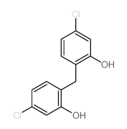 Phenol,2,2'-methylenebis[5-chloro- Structure