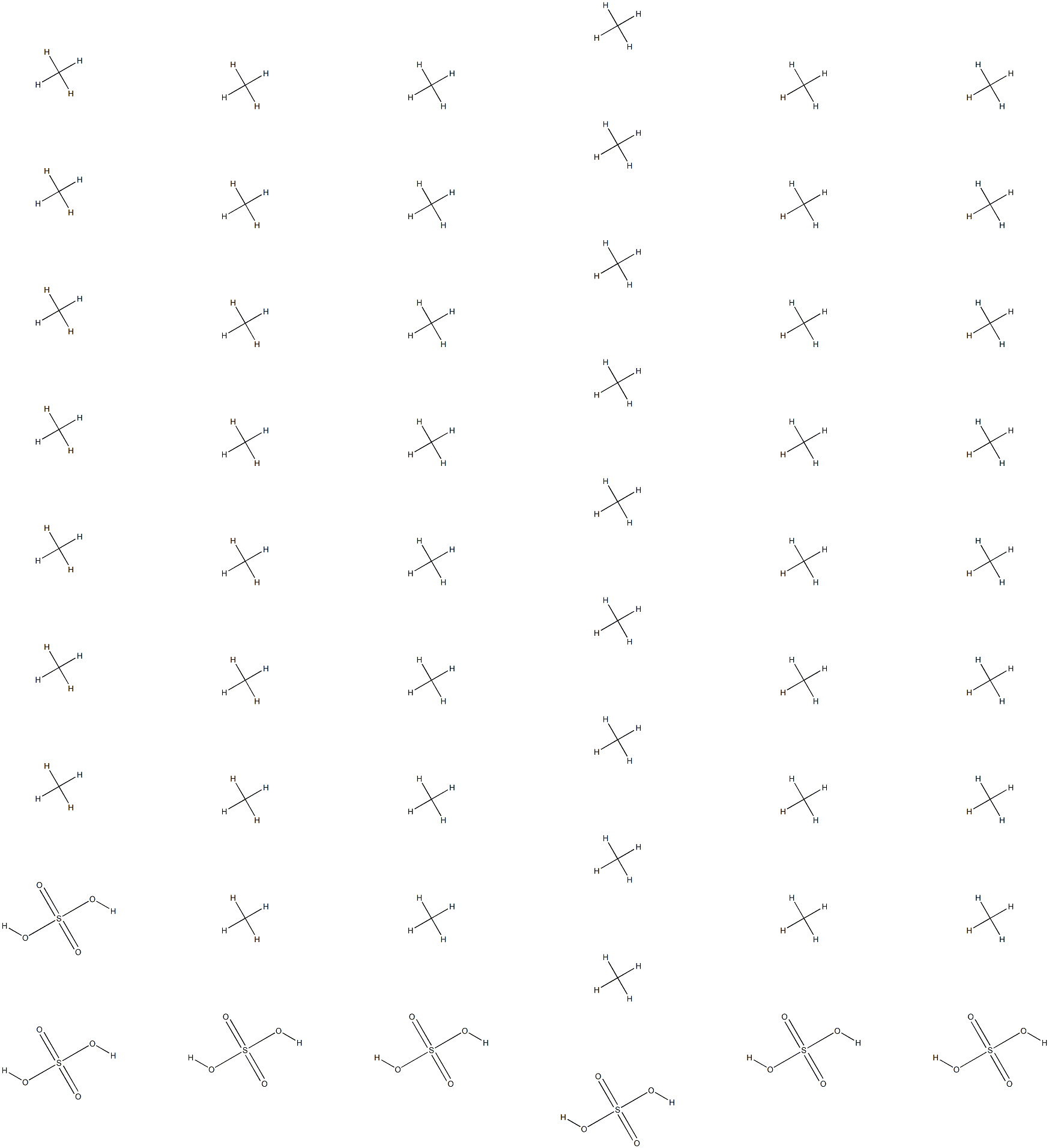 graphite bisulfate) Structure