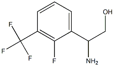 2-AMINO-2-[2-FLUORO-3-(TRIFLUOROMETHYL)PHENYL]ETHAN-1-OL Structure