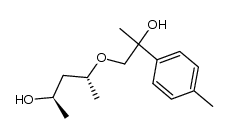 (2R,4R)-4-(2-hydroxy-2-(p-tolyl)propoxy)pentan-2-ol Structure