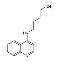 4-(4-AMINOBUT-1-YL)AMINOQUINOLINE structure