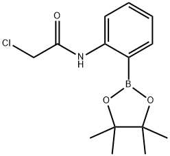 2-氯-N-(2-(4,4,5,5-四甲基-1,3,2-二氧杂环-2-基)苯基)乙酰胺图片