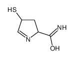 2H-Pyrrole-2-carboxamide,3,4-dihydro-4-mercapto-(9CI) picture